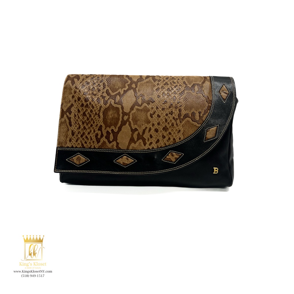Bally Python Skin Sling